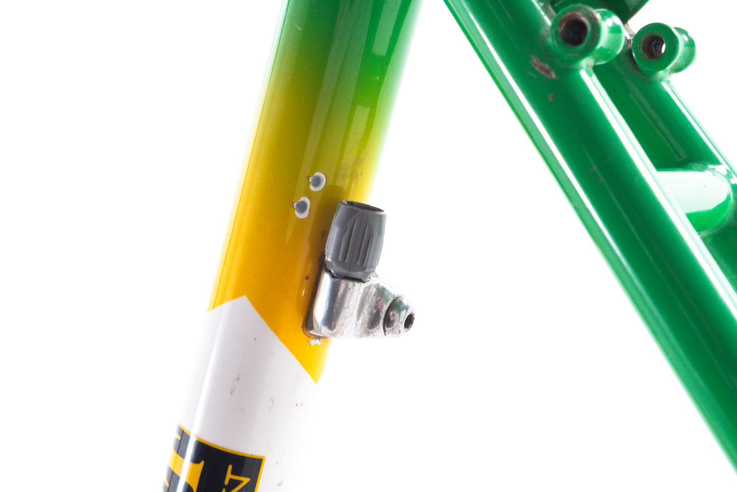 USED Independent Fabrication Planet-X Team Green/Yellow Small Steel Cyclocross Frame Canti/V-Brake