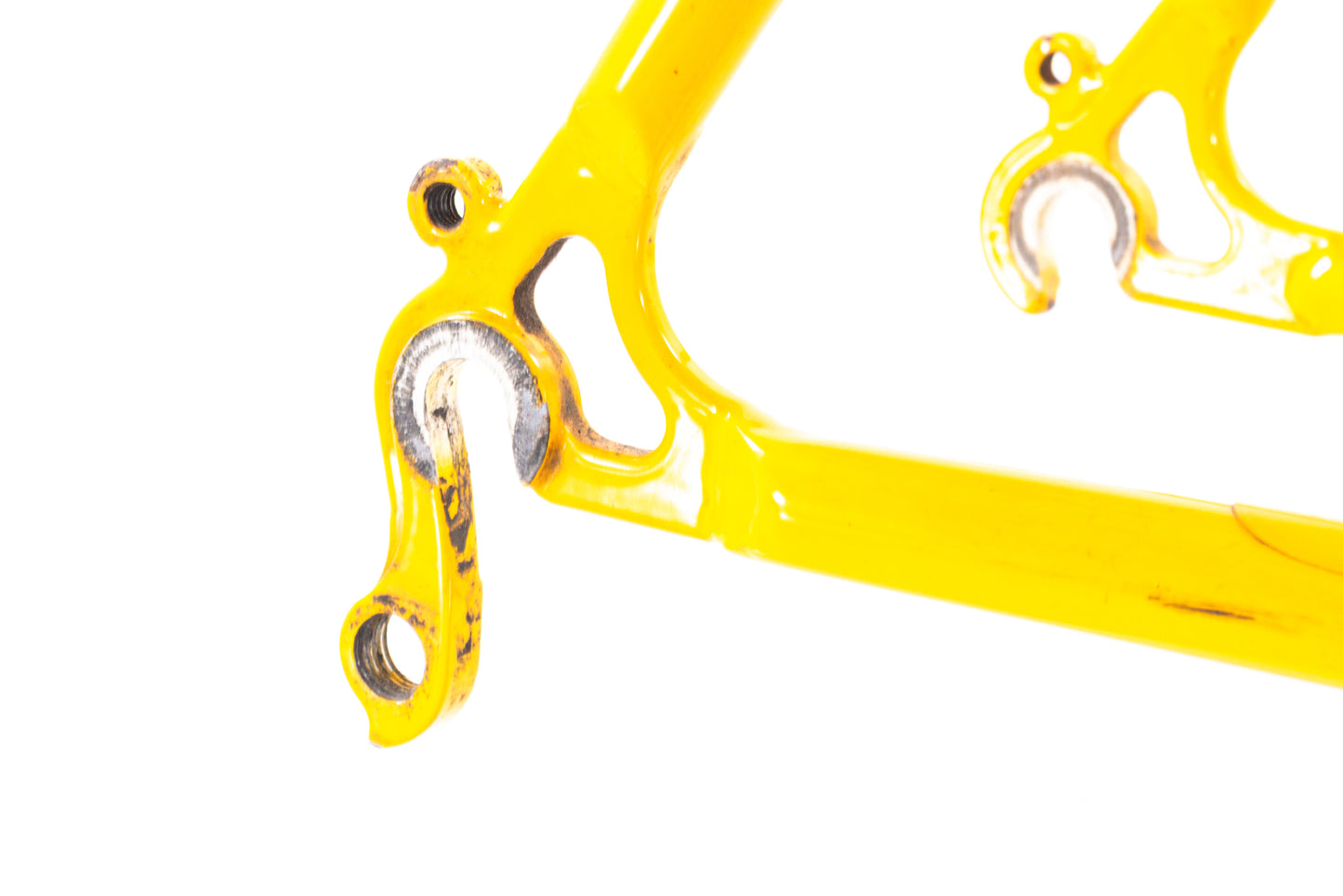 USED Independent Fabrication Planet-X Team Green/Yellow Small Steel Cyclocross Frame Canti/V-Brake