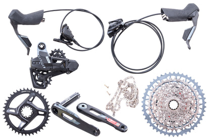 NEW take off SRAM Rival XPLR AXS E1 Groupset Kit - 1x, 13-speed, 10-46t - Gravel, All-Road - UDH ONLY w/ 165mm 40T Crank