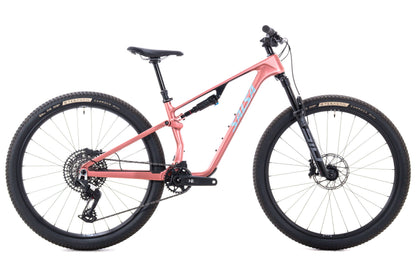 NEW* 2025 Salsa Spearfish C XS SRAM Eagle 90 Full Suspension Carbon XC 29" Mountain Bike Dusty Rose