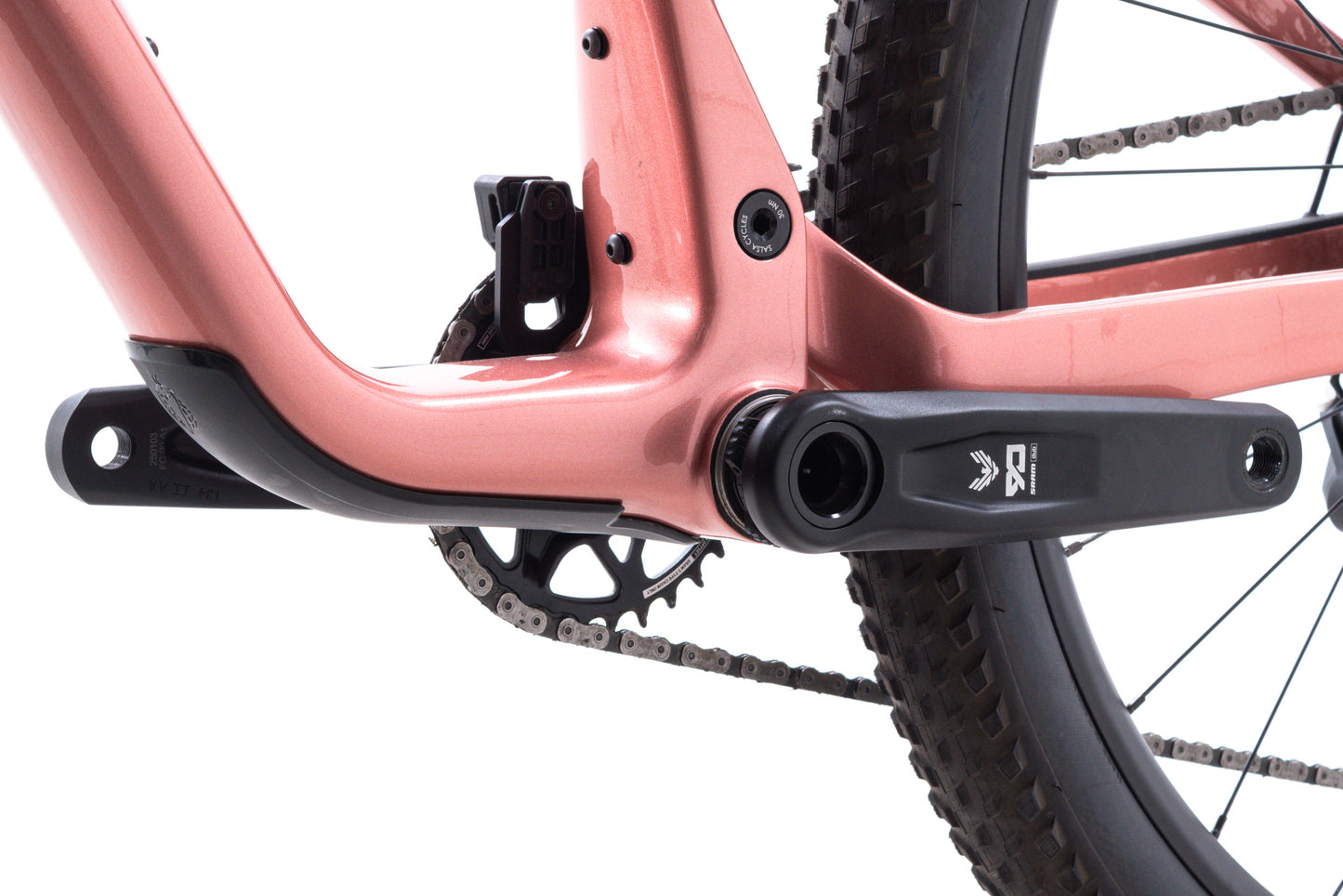 NEW* 2025 Salsa Spearfish C XS SRAM Eagle 90 Full Suspension Carbon XC 29" Mountain Bike Dusty Rose