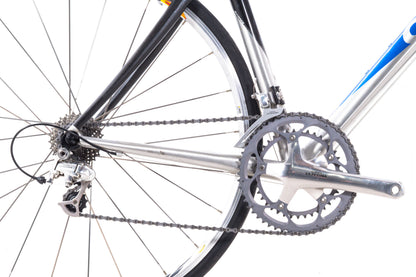 USED 2007 Giant TCR A0 Medium Aluminum/Carbon Road Bike Shimano Ultegra 2x10 speed Blue/Silver
