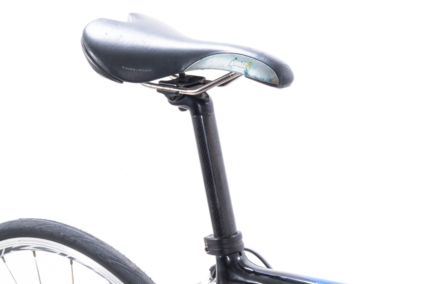 USED 2007 Giant TCR A0 Medium Aluminum/Carbon Road Bike Shimano Ultegra 2x10 speed Blue/Silver