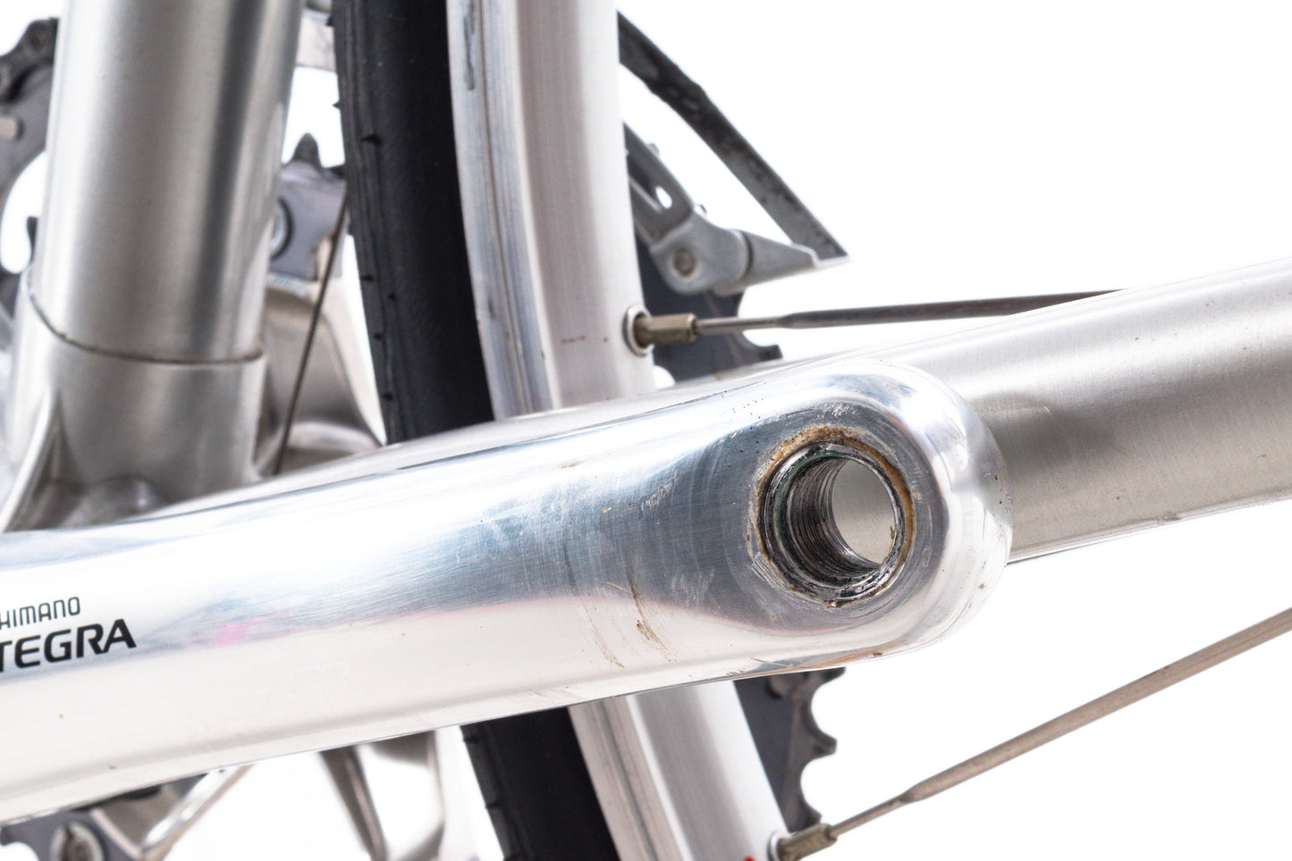 USED 2007 Giant TCR A0 Medium Aluminum/Carbon Road Bike Shimano Ultegra 2x10 speed Blue/Silver