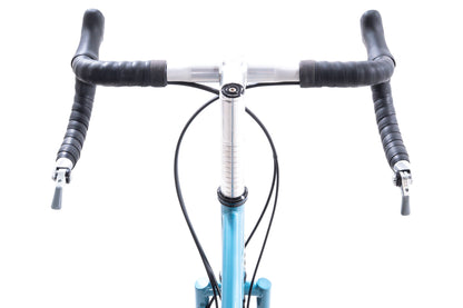 USED Velo Orange Polyvalent Low Kicker XL Steel Touring Bike 650b 3x9 speed Paul Klamper Disc Brake Steve Potts Metallic Glacier Blue