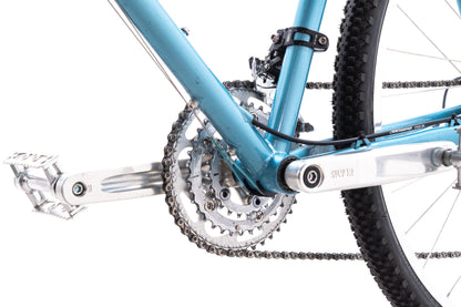 USED Velo Orange Polyvalent Low Kicker XL Steel Touring Bike 650b 3x9 speed Paul Klamper Disc Brake Steve Potts Metallic Glacier Blue
