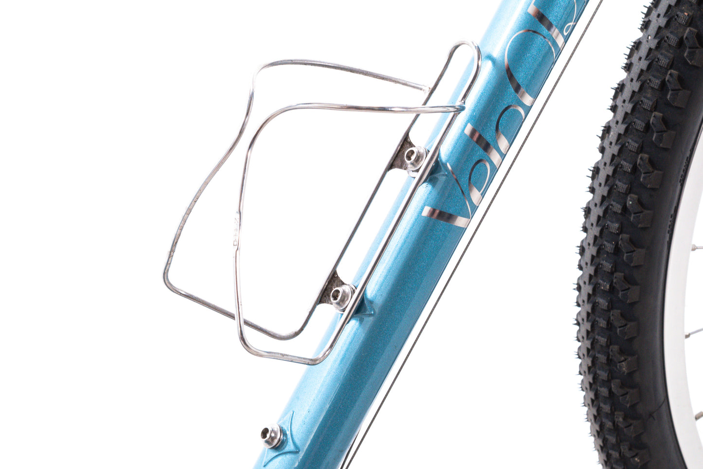 USED Velo Orange Polyvalent Low Kicker XL Steel Touring Bike 650b 3x9 speed Paul Klamper Disc Brake Steve Potts Metallic Glacier Blue