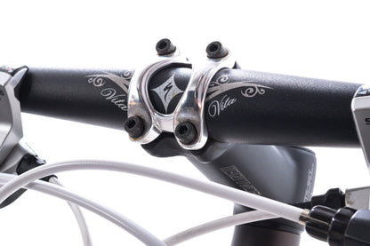 USED Specialized Vita Comp Women's Large Flat Bar Road Bike/Hybrid Shimano 3x9 speed Aluminum/Carbon Pearl White.