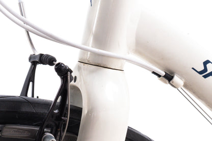 USED Specialized Vita Comp Women's Large Flat Bar Road Bike/Hybrid Shimano 3x9 speed Aluminum/Carbon Pearl White.