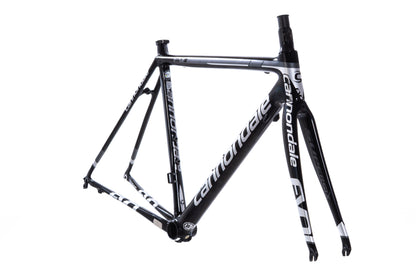 USED 2014 Cannondale SuperSix Evo 3 52cm Carbon Road Bike Frameset Rim Brake Black