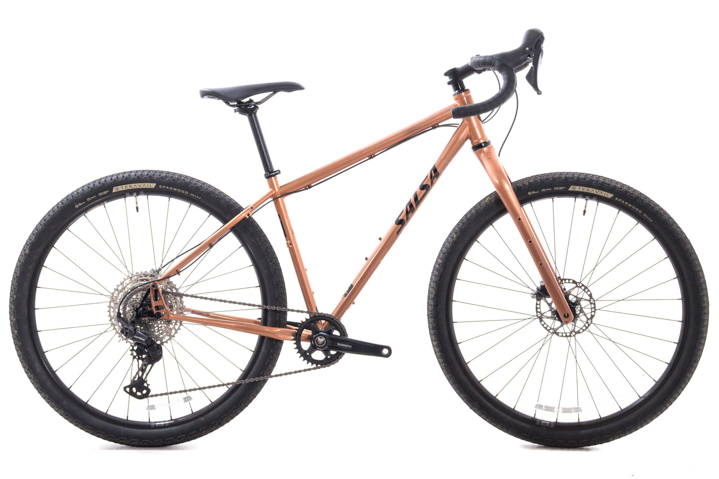 USED Salsa Fargo Medium GRX 610 1x12 Gravel Adventure Touring Bike - 29", Steel, Brass