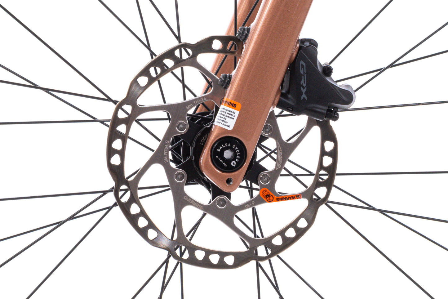 USED Salsa Fargo Medium GRX 610 1x12 Gravel Adventure Touring Bike - 29", Steel, Brass