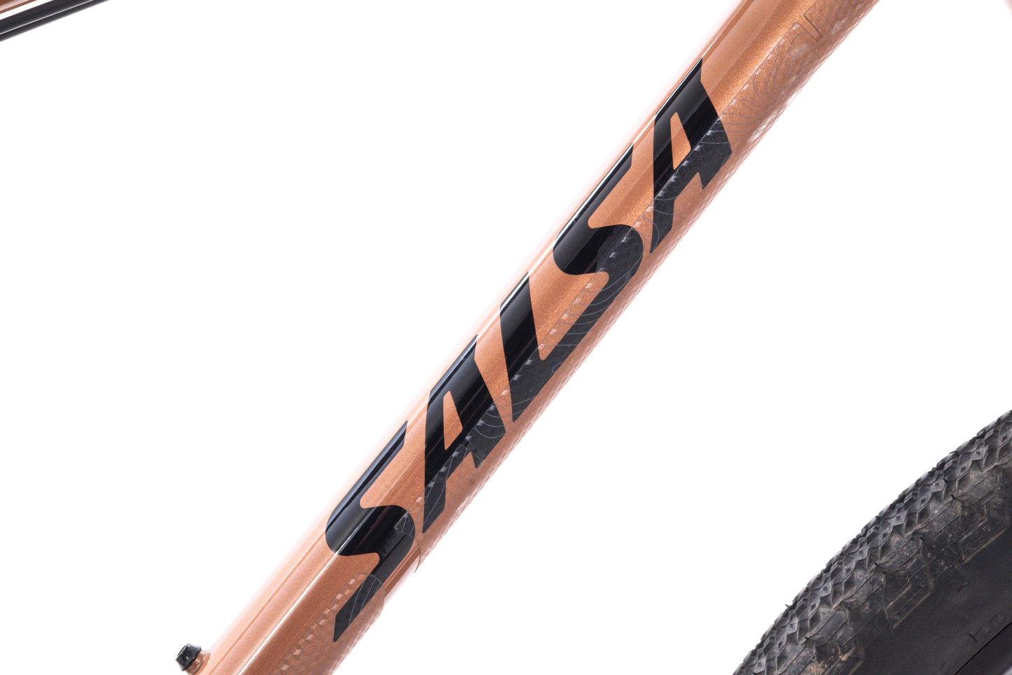 USED Salsa Fargo Medium GRX 610 1x12 Gravel Adventure Touring Bike - 29", Steel, Brass