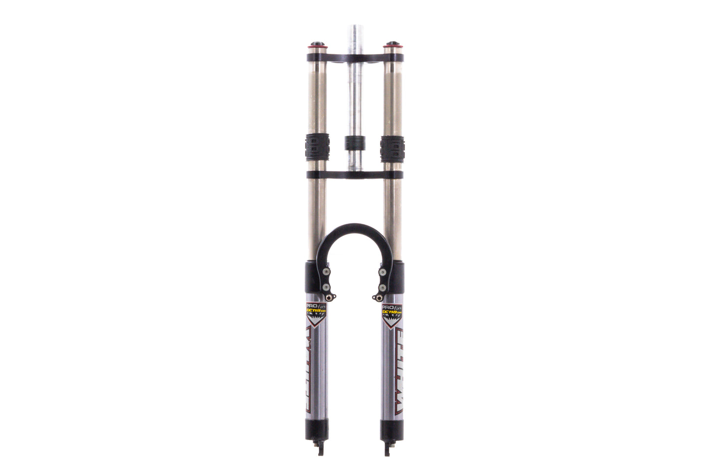 USED Vintage White Brothers Pro Forx DC118 DH Downhill 26" Suspension Fork 1 1/8" Threadless 130mm Travel V-Brake Quick Release