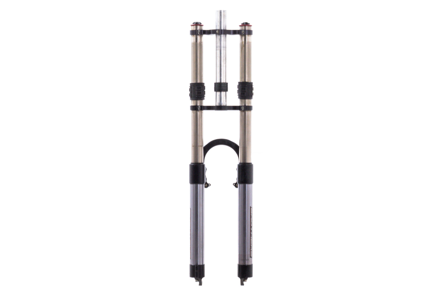 USED Vintage White Brothers Pro Forx DC118 DH Downhill 26" Suspension Fork 1 1/8" Threadless 130mm Travel V-Brake Quick Release