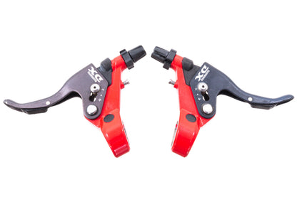 USED Shimano DX V-Brake Caliper and Lever Set Red