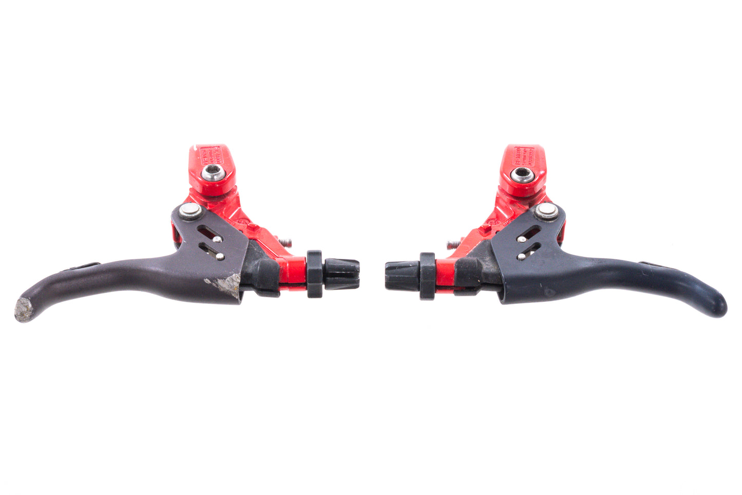 USED Shimano DX V-Brake Caliper and Lever Set Red