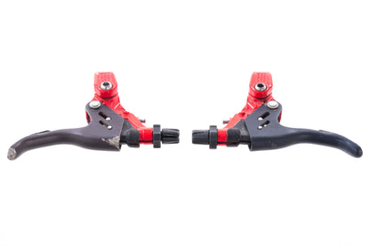 USED Shimano DX V-Brake Caliper and Lever Set Red