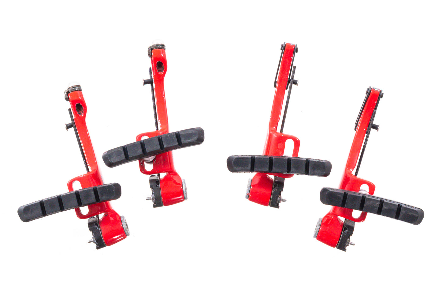 USED Shimano DX V-Brake Caliper and Lever Set Red