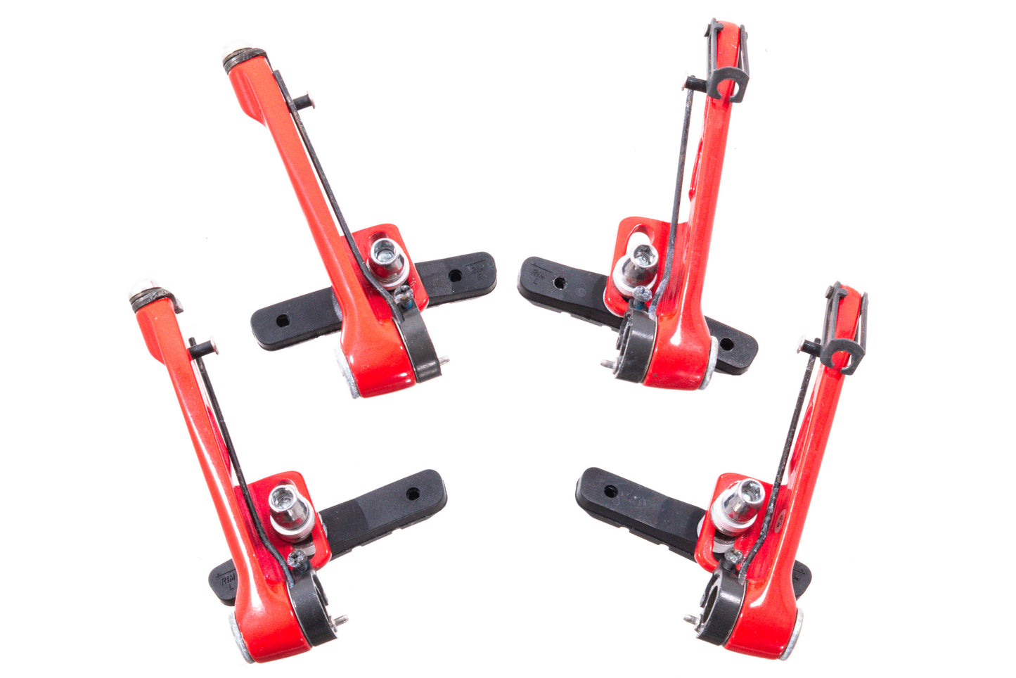 USED Shimano DX V-Brake Caliper and Lever Set Red