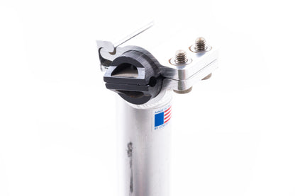 USED ControlTech USA AL 31.6mm 250mm Length Seatpost Silver Setback