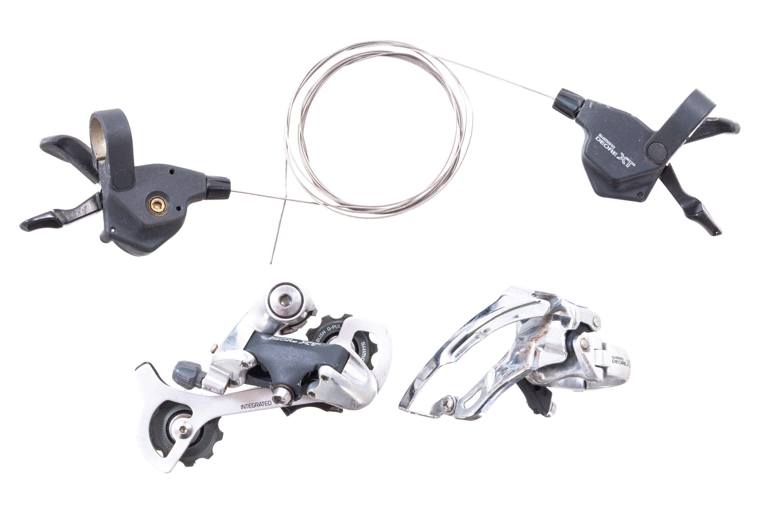 Shimano Deore XT シフター SL M739 左右セット Shimano Deore XT SL-M739 8 Speed 3 x 8 Shifter Pods Vintage | eBay