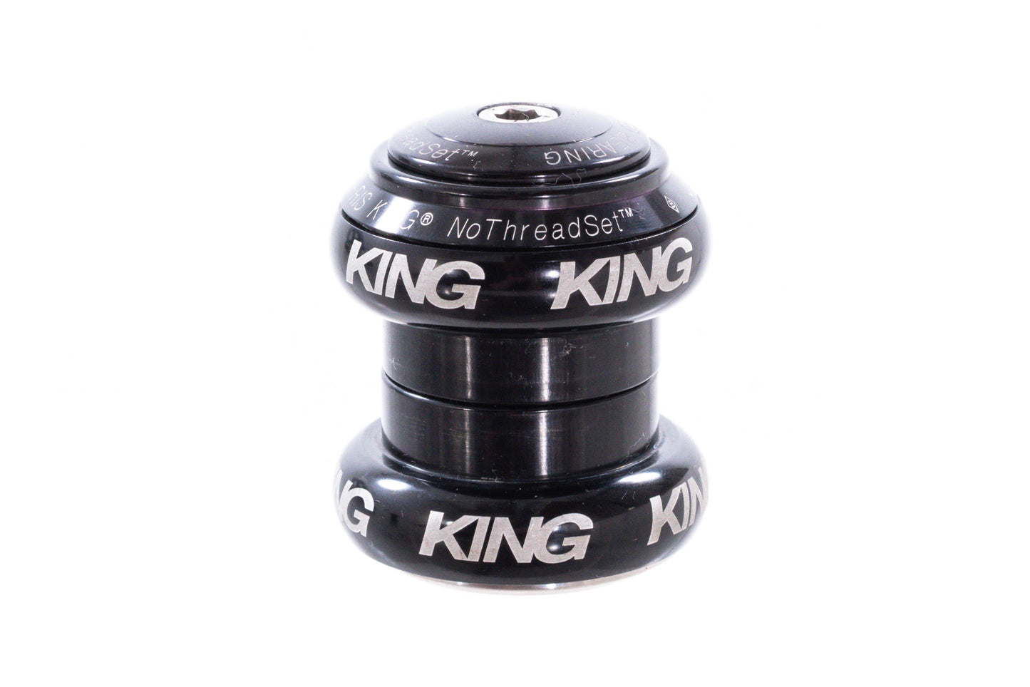USED Chris King NoThreadSet 1-1/8" Threadless EC34 Headset Black