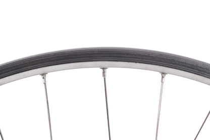 USED Mavic X517 26" Mountain Wheelset w/ Shimano XT M737 Parallax Hubs Silver Quick Release Rim Brake