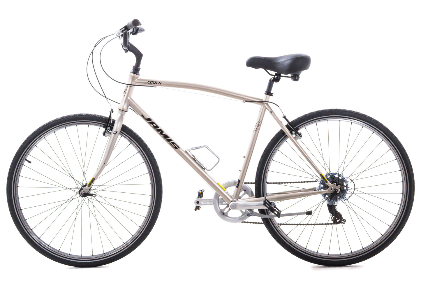 USED Jamis Citizen BKTRIM Hybrid Bike Sahara Silver 21" 3x7 speed