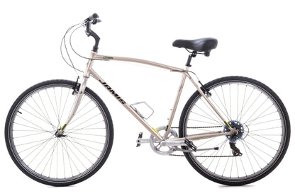 USED Jamis Citizen BKTRIM Hybrid Bike Sahara Silver 21" 3x7 speed