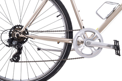 USED Jamis Citizen BKTRIM Hybrid Bike Sahara Silver 21" 3x7 speed