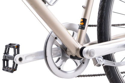 USED Jamis Citizen BKTRIM Hybrid Bike Sahara Silver 21" 3x7 speed