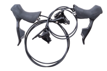 USED SRAM Rival eTap AXS D1 Electronic Shifter/Hydraulic Flat Mount Brake Set