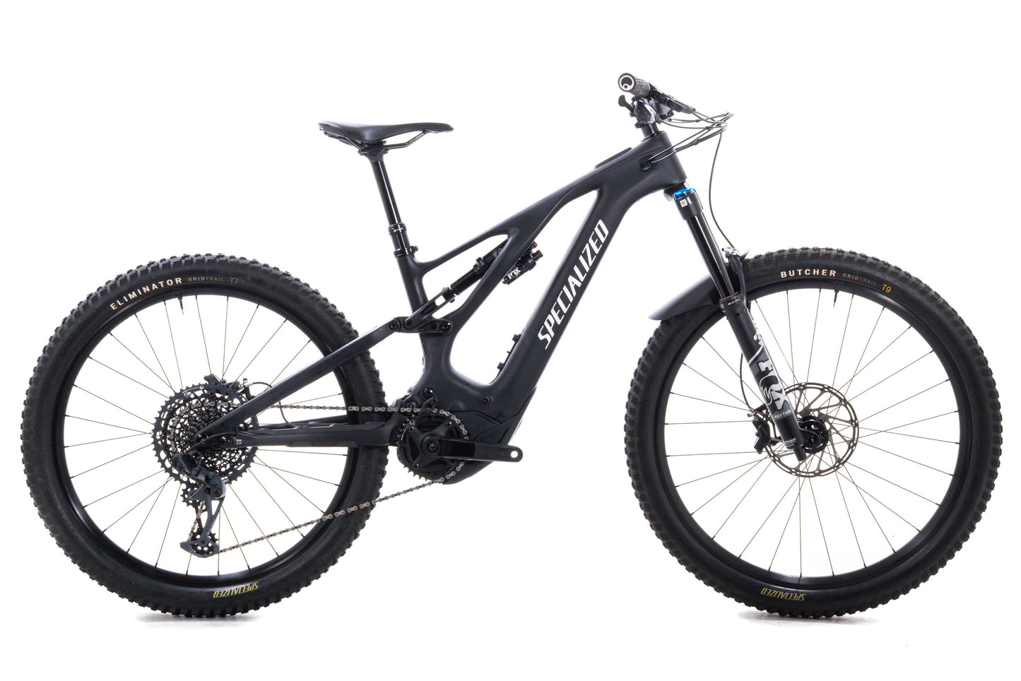 USED 2023 Specialized Turbo Levo Comp Carbon S2 SRAM GX Eagle 1x12 Speed Mullet Wheels Black