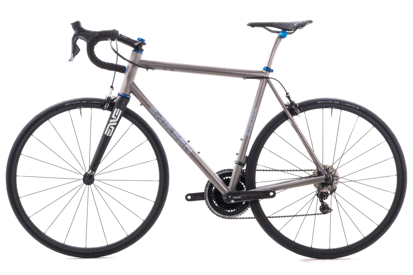 USED Kent Eriksen Custom Titanium Road Bike 56cm Shimano Dura-Ace Di2 2x11 speed