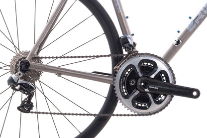 USED Kent Eriksen Custom Titanium Road Bike 56cm Shimano Dura-Ace Di2 2x11 speed