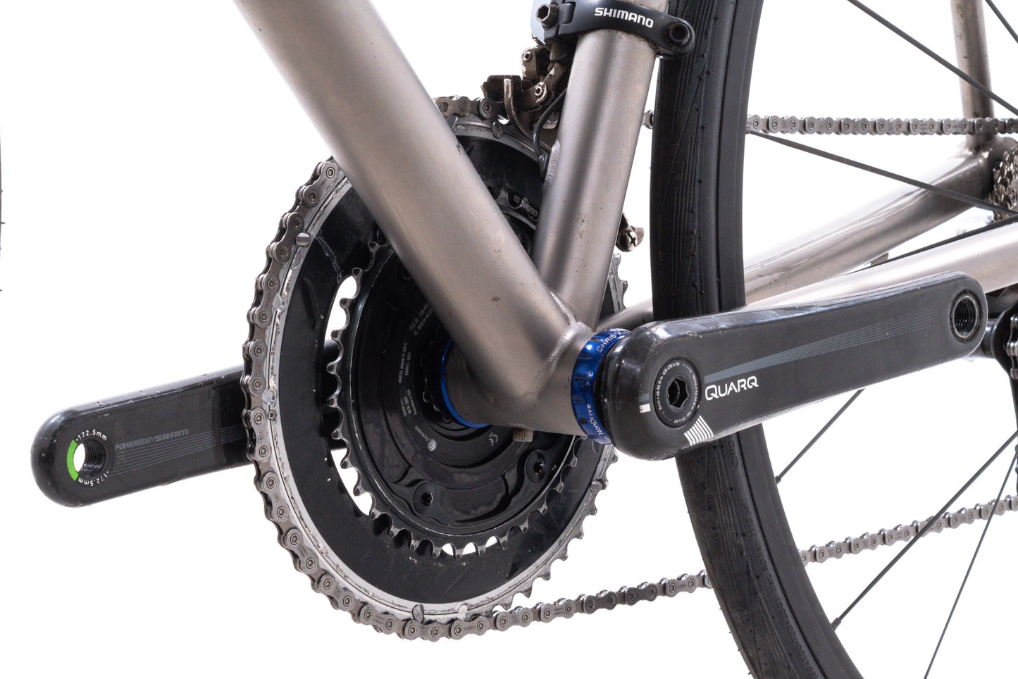 USED Kent Eriksen Custom Titanium Road Bike 56cm Shimano Dura-Ace Di2 2x11 speed