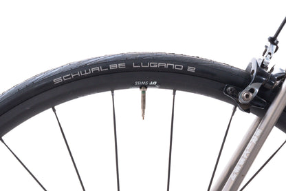 USED Kent Eriksen Custom Titanium Road Bike 56cm Shimano Dura-Ace Di2 2x11 speed