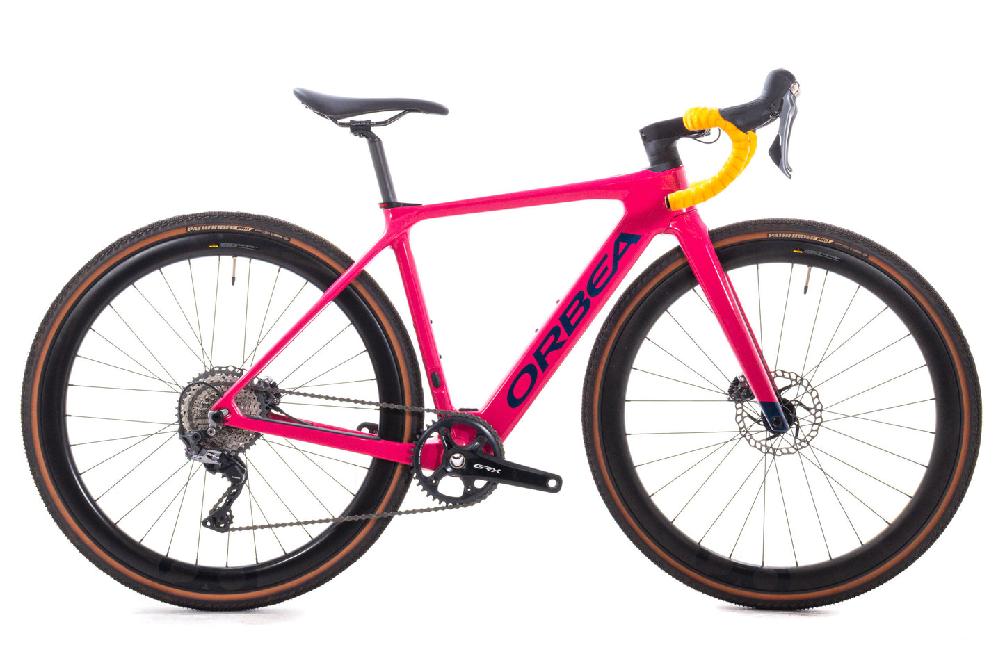 USED 2022 Orbea Gain M20 1x XS Carbon Road / Gravel eBike Shimano GRX 1x11 Coral Carbon Wheels
