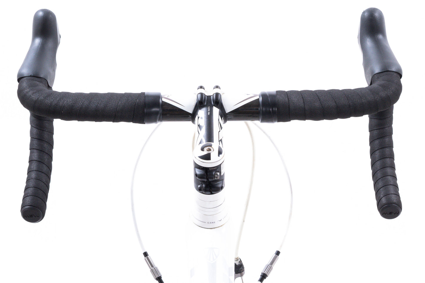USED Trek Madone Project One 56cm Carbon Road Bike SRAM Force 2x10 Blue/White Carbon Wheels Rim Brake