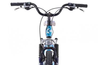 USED Vintage Klein Attitude Alloy XS Mountain Bike 3x9 Speed Shimano Deore Blue Fade 26" - AS IS