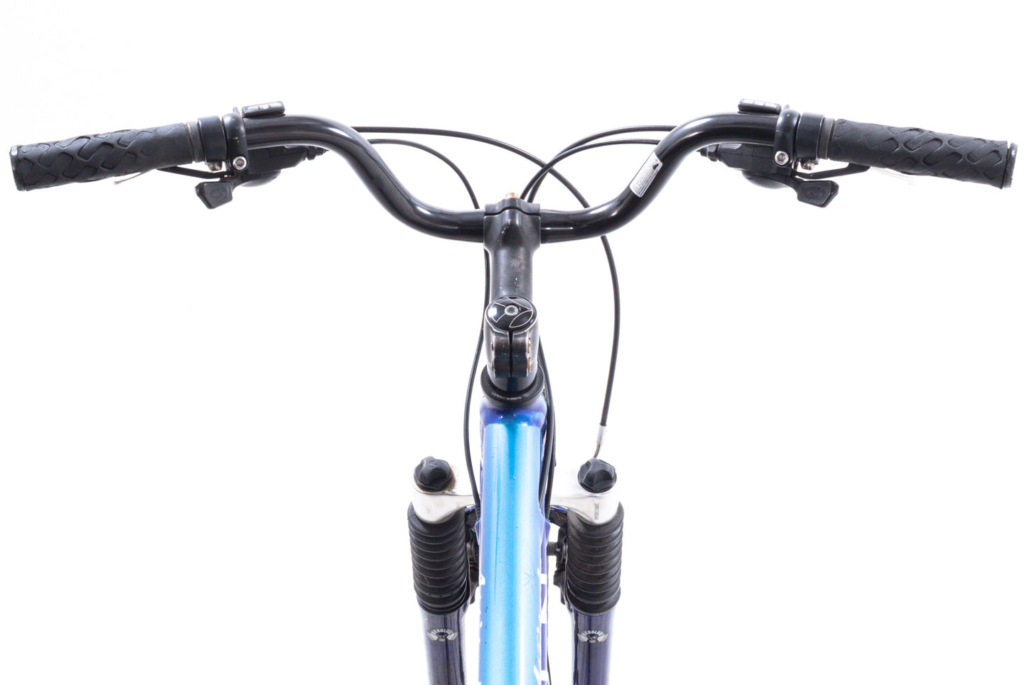 USED Vintage Klein Attitude Alloy XS Mountain Bike 3x9 Speed Shimano Deore Blue Fade 26" - AS IS