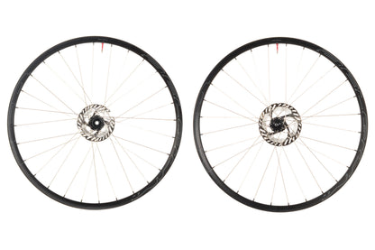 USED HED Belgium R 700C Tubeless Wheelset w/ DT Swiss 350 CL Disc Hubs Thru Axle Shimano HG 11 speed