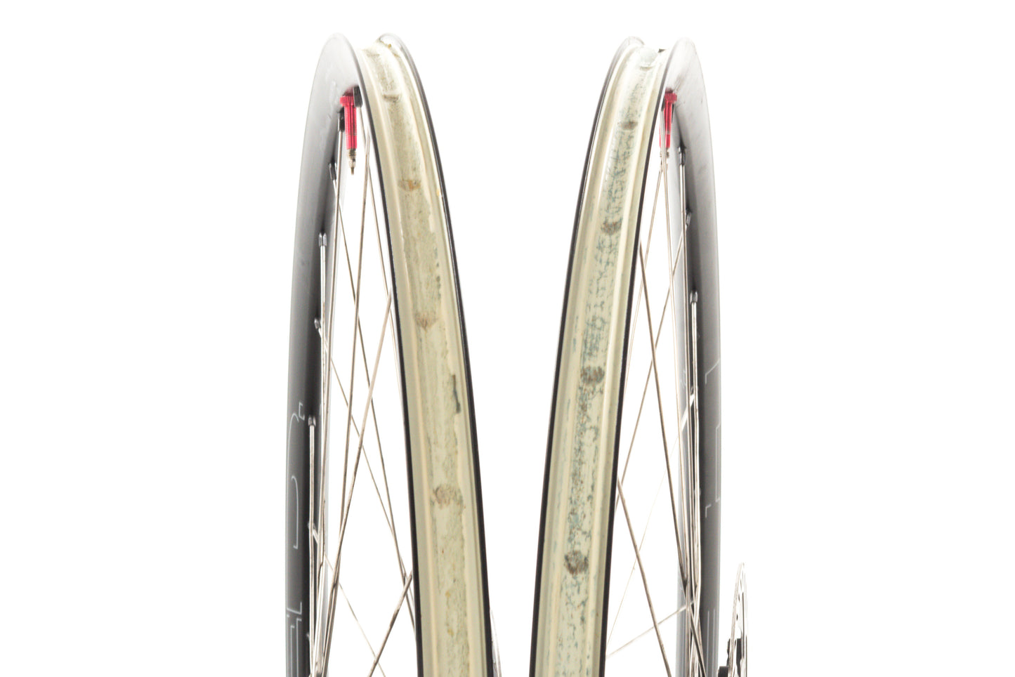 USED HED Belgium R 700C Tubeless Wheelset w/ DT Swiss 350 CL Disc Hubs Thru Axle Shimano HG 11 speed