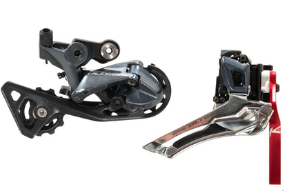 USED Shimano 105 R7070/Shimano Ultegra R8000 Groupset Shifters, Calipers, Derailleurs, and Cassette