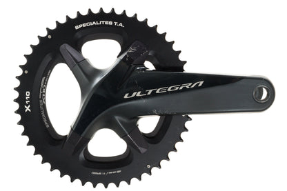 USED Shimano Ultegra FC-R8000 170mm Cyclocross Crankset 2x11 Speed 48/38t