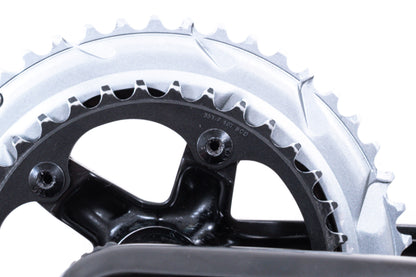 USED SRAM Rival AXS Quarq Power Meter Crankset - 2x12-Speed, 107mm BCD, DUB, Black, D1, 175mm 48/35T
