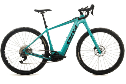 DEMO Salsa Tributary GRX 600 Gravel Ebike - 29", Aluminum, Teal, Medium - GRADE B