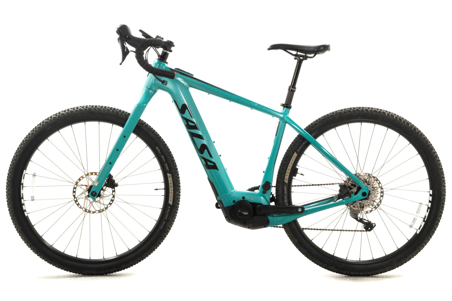 DEMO Salsa Tributary GRX 600 Gravel Ebike - 29", Aluminum, Teal, Medium - GRADE B