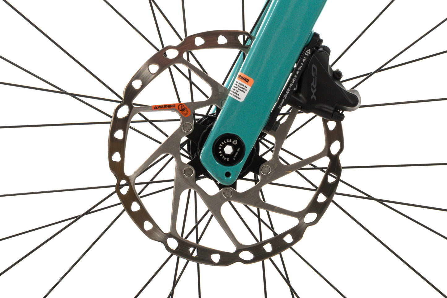 DEMO Salsa Tributary GRX 600 Gravel Ebike - 29", Aluminum, Teal, Medium - GRADE B